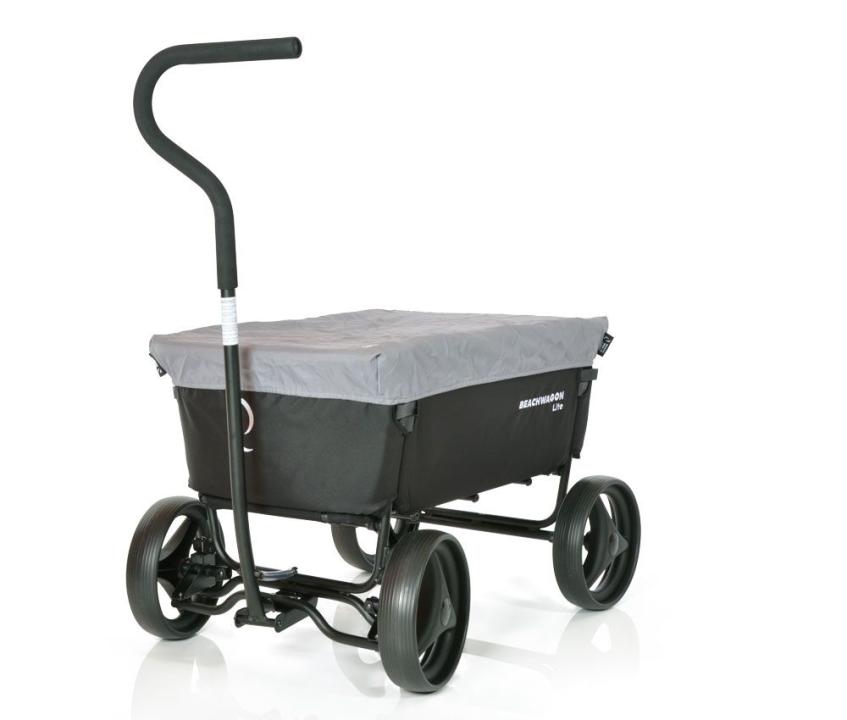Wannenabdeckung für den Bollerwagen in leichtgrau