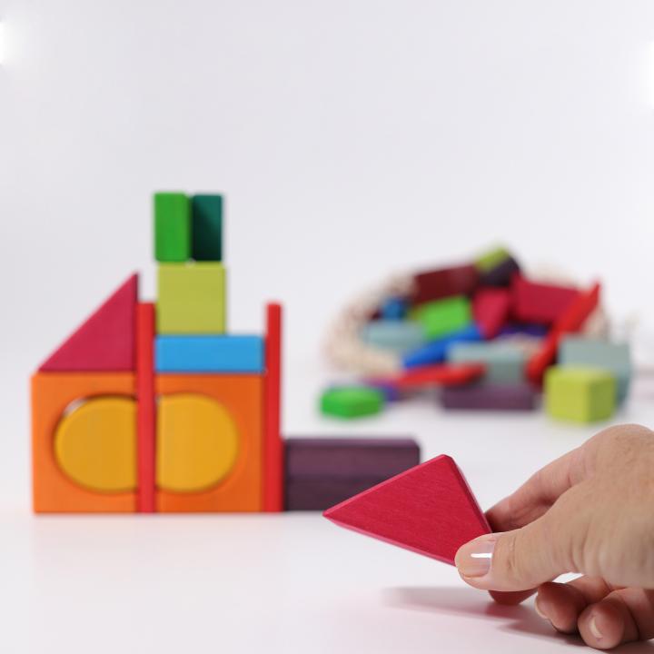 geo3 Grimms Geo Klötze bunt