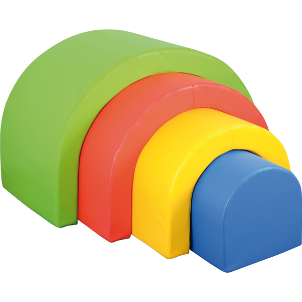 Regenbogen -Rundbögen Set