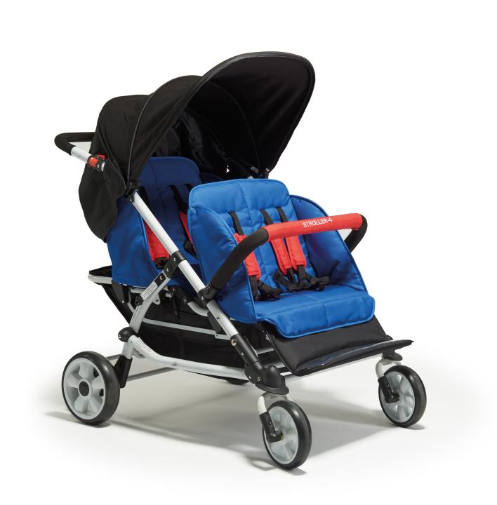 Zusammenklappbarer Buggy für 4 Kinder