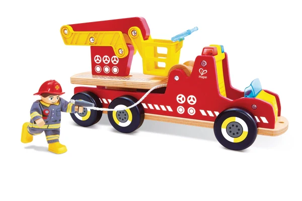 Feuerwehrauto mit Beleuchtung und Sirene