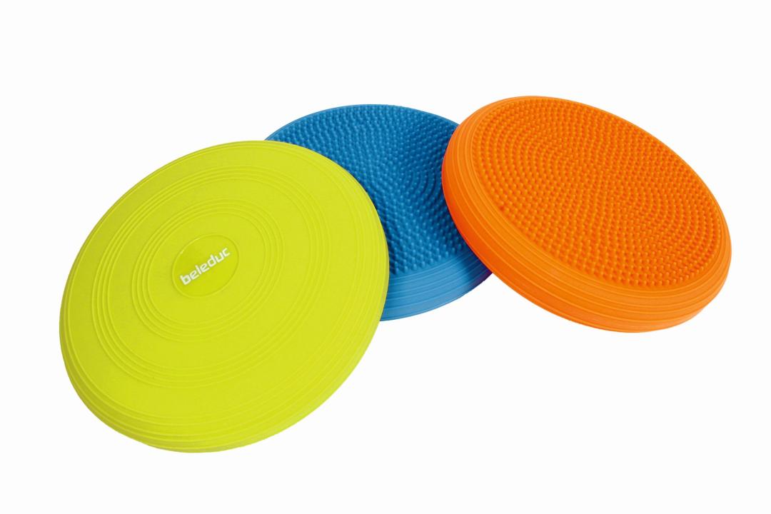 Balancierkissen, Sitzkissen, orange, grün blau nach Lagervorrat - KiTa-Spielewelt