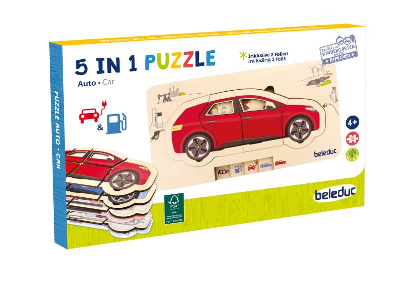 Lagen-Puzzle Auto