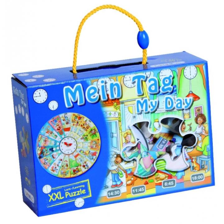 "Mein Tag" - Lernpuzzle XXL