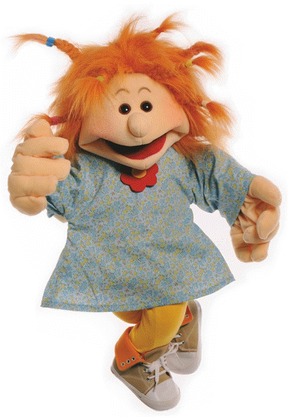 Handpuppe "Hanna" 65 cm 