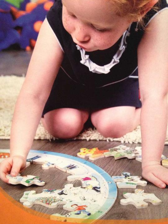 "4 Jahreszeiten" Lernpuzzle XXL
