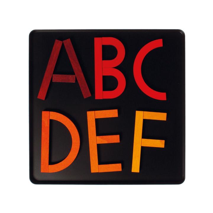 Magnetspiel-Alphabet-11 Grimms Alphabet Magnetspiel: Das ABC in Holzbuchstaben. KiTa-Spielewelt.