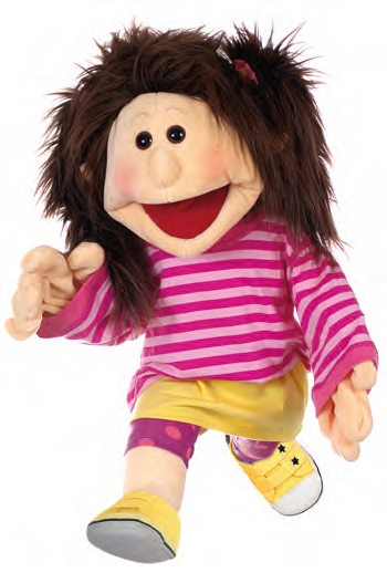 Living Puppets - Finja - Handpuppe 65 cm - kleine Finja 45 cm
